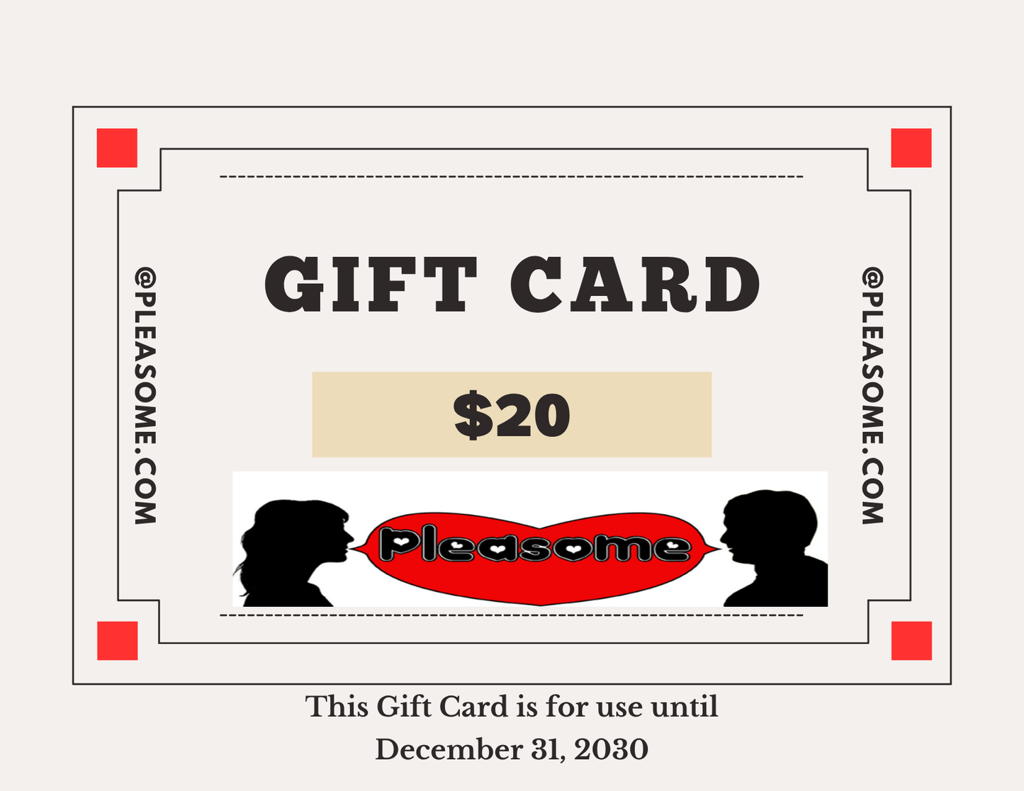 Pleasome Gift Card