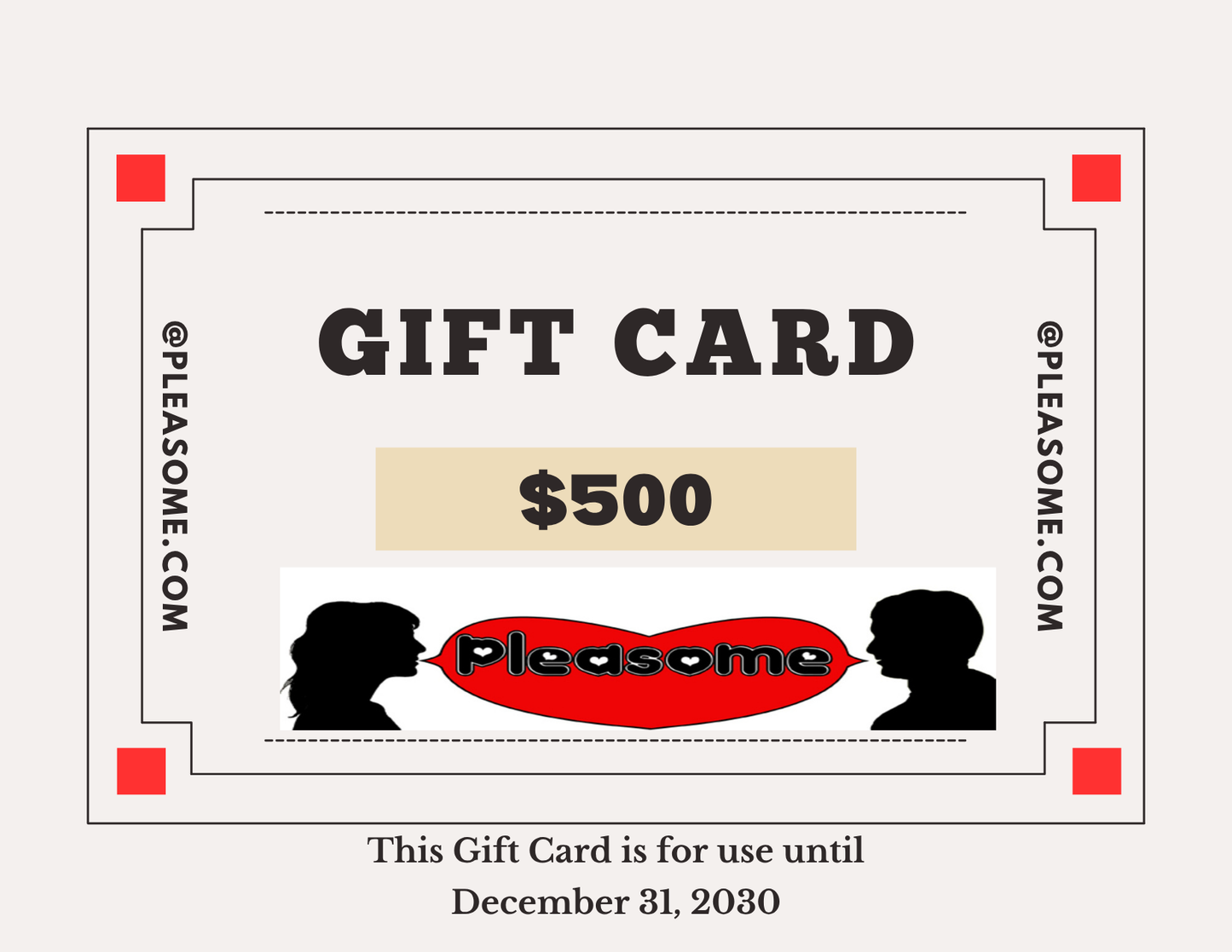 Pleasome Gift Card